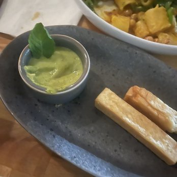 Frankie We Salute You - Chickpea fries - the best but eat with ketchup - Vegetarian Near Me - Kelowna, British Columbia