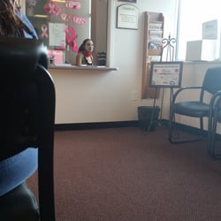 Pratt Medical Center For Women - All Decorated for Breast Cancer Awareness Month (October) and the front receptionists are dressed up for halloween!!