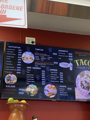 Menu photo 2 Tradiciones Mexican Grill Chandler, AZ