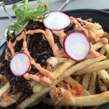 The Exchange - Kimchi bulgogi fries - American Near Me - Lancaster, Pennsylvania The Exchange - Kimchi bulgogi fries - American Near Me - Lancaster, Pennsylvania