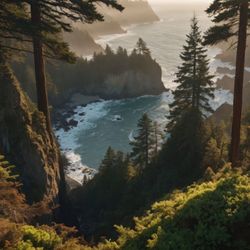 Ashland RV Park - This is from just above Brookings on the Oregon coast.