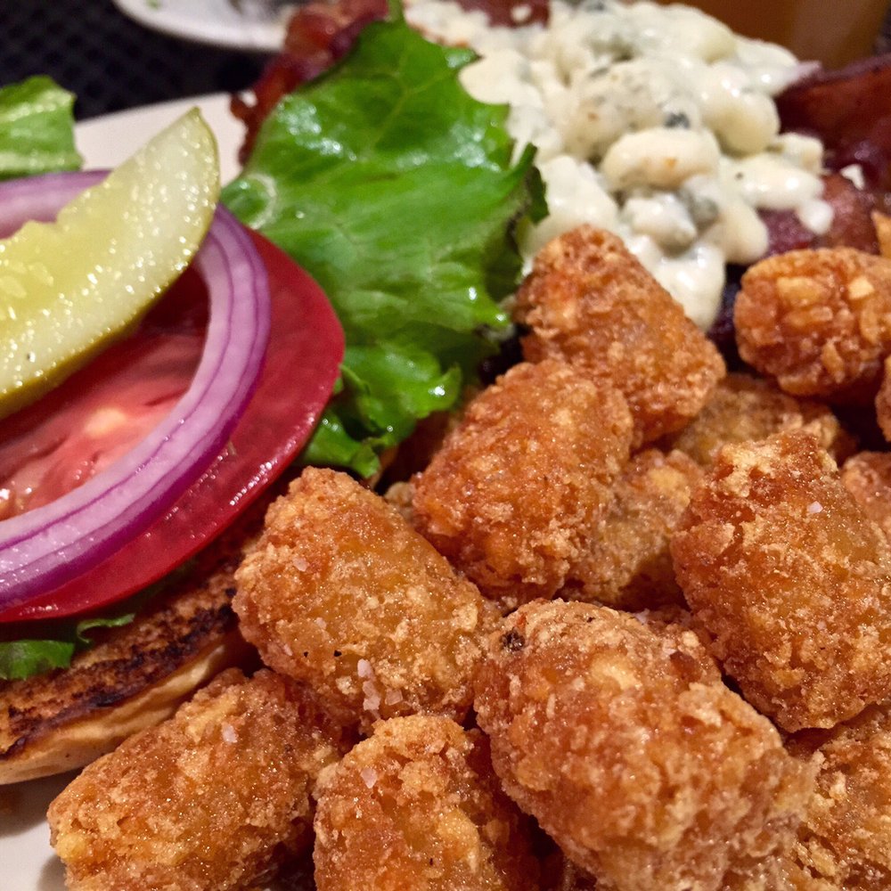 Brake Pad - Bleu Cheese Bacon Burger w/ Tots. - American Near Me - College Park, Georgia