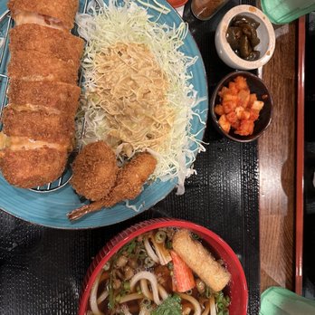 Yoko - Kimchi Cheese Katsu Combo (with udon) - Japanese Near Me - Buena Park, California Yoko - Kimchi Cheese Katsu Combo (with udon) - Japanese Near Me - Buena Park, California