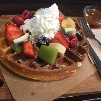 Hanso Café - Gluten free waffle yummy - Coffee & Tea Near Me - Madrid, M Hanso Café - Gluten free waffle yummy - Coffee & Tea Near Me - Madrid, M