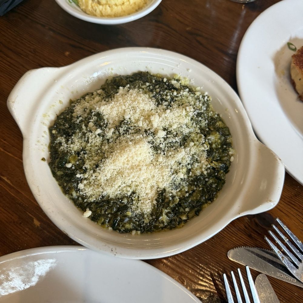 Cafe Sydnie Mae - Creamed Spinach - Cajun/Creole Near Me - Breaux Bridge, Louisiana