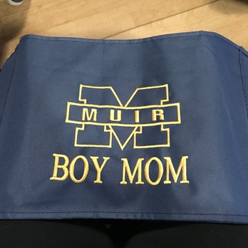 Andres Jackets and Embroidery - The back of a stadium chair we had done! - Embroidery & Crochet Near Me - Montebello, California