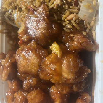 Ho Ho To Go - Orange chicken and pork fried rice - Chinese Near Me - Tampa, Florida Ho Ho To Go - Orange chicken and pork fried rice - Chinese Near Me - Tampa, Florida