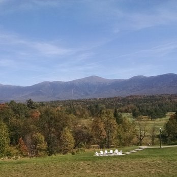 Stickney's Restaurant - Stickney’s Restaurant View of Mount Washington from patio. - Wine Bars Near Me - Bretton Woods, New Hampshire