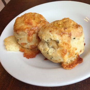 The Smith - Complimentary cheddar chive biscuits to start - New American Near Me - New York, New York