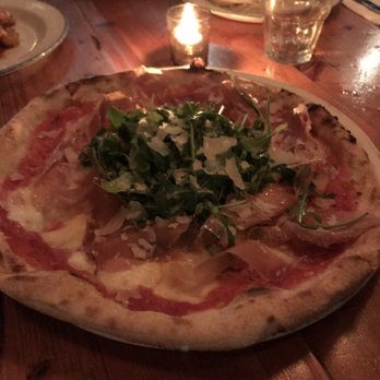 Gusto 101 - Prociutto pizza. So good. Thank god they put the urugula after and not before - Italian Near Me - Toronto, Ontario