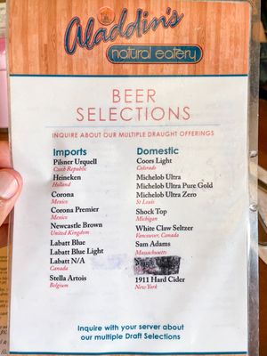 Menu photo 1 Aladdin's Natural Eatery Pittsford, NY