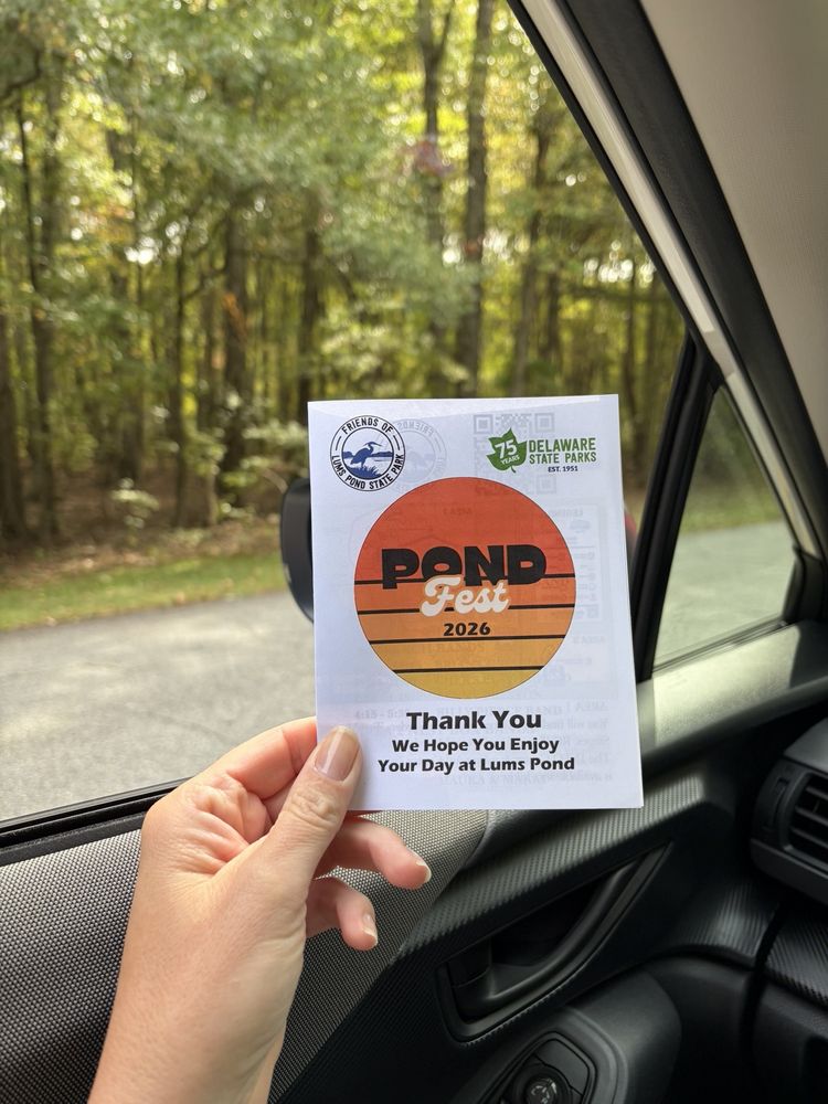 Lums Pond State Park Logo