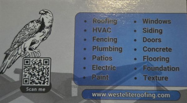 West Elite Roofing Logo