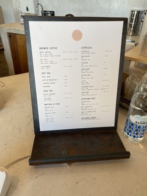 Menu photo 5 Palomino Coffee Austin, TX