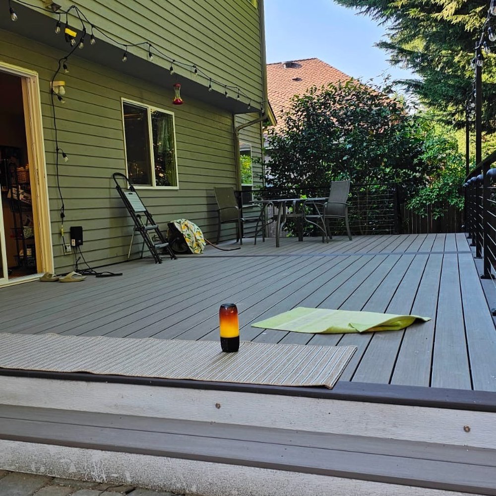 New deck