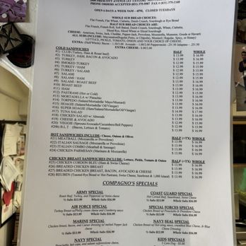 Compagno's Market & Deli - menu - Delis Near Me - Monterey, California
