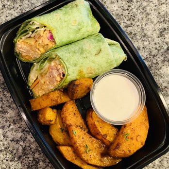 Desiderata Kitchen - buffalo chicken wrap - yum! - Caterers Near Me - Denham Springs, Louisiana