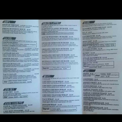 The Harvest Lounge & Grill - Page 2 take out menu