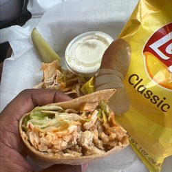 American Pie Pizzaria of Locust Grove - buffalo chicken wrap