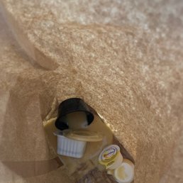 It wasn't just the sauce. All my food was cold. Everything was tied closed and not cause by my dasher.
