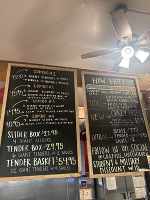Menu photo 2 Crazy D’s Hot Chicken Reno, NV Menu photo 2 Crazy D’s Hot Chicken Reno, NV