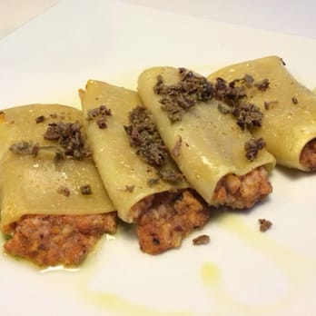 Trattoria Rosmarino - Octopus cannelloni - Italian Near Me - Genova, GE Trattoria Rosmarino - Octopus cannelloni - Italian Near Me - Genova, GE