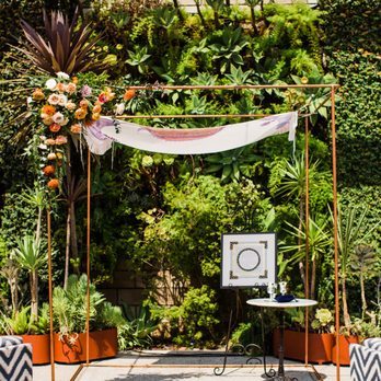 SmogShoppe - the chuppah, set against the backdrop of greenery - Venues & Event Spaces Near Me - Los Angeles, California SmogShoppe - the chuppah, set against the backdrop of greenery - Venues & Event Spaces Near Me - Los Angeles, California