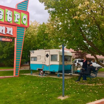 The Retro Inn - The retro trailer parked out front - Hotels Near Me - Cortez, Colorado The Retro Inn - The retro trailer parked out front - Hotels Near Me - Cortez, Colorado
