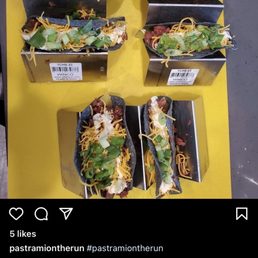 Pastrami tacos   you will not be disappointed