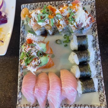 Tokyo Sushi - Nigiri Hamachi, scallops, Donald Duck - Sushi Bars Near Me - Reno, Nevada