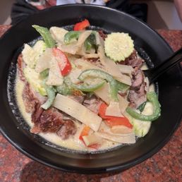 Green Ramen Green Curry