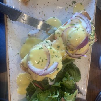First Watch - Eggs Benedict with salmon - Breakfast & Brunch Near Me - Grand Prairie, Texas