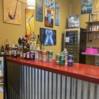 Painting with a Twist - sangria, champagne, beer, hard seltzers, bottle of reds or cups, soda - Paint & Sip Near Me - Brandon, Florida Painting with a Twist - sangria, champagne, beer, hard seltzers, bottle of reds or cups, soda - Paint & Sip Near Me - Brandon, Florida