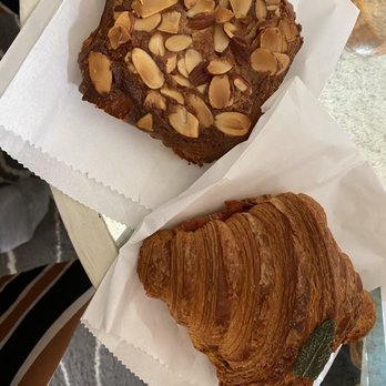 Perenn - Midtown - Double baked chocolate almond and thanksgiving special croissant - Bakeries Near Me - Reno, Nevada Perenn - Midtown - Double baked chocolate almond and thanksgiving special croissant - Bakeries Near Me - Reno, Nevada