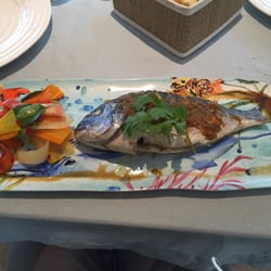 Ptarmigan - Trout and Thai basil rainbow carrots