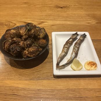 Toukei - Brussels Sprouts and Shishamo - Izakaya Near Me - Houston, Texas