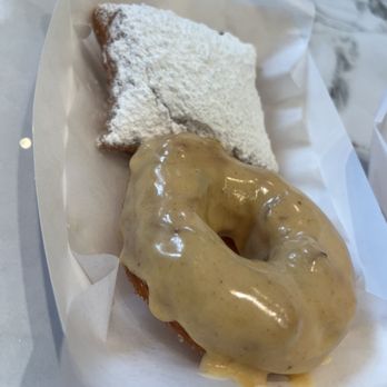 Dutch Door Donuts - Browned butter donut and a beignet - Coffee & Tea Near Me - Healdsburg, California Dutch Door Donuts - Browned butter donut and a beignet - Coffee & Tea Near Me - Healdsburg, California