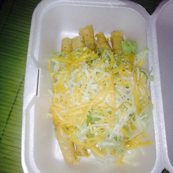 Estrada's Mexican Food - 5 rolled tacos that were frozen from grocery store quality - Mexican Near Me - Santee, California