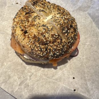 Pavement Coffeehouse - Classic Lox Bagel - Coffee & Tea Near Me - Allston, Massachusetts