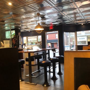 Pie Hard Pizza - Indoor looking out - small but awesome - Desserts Near Me - Waterloo, Illinois