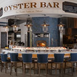 Full Oyster bar and raw bar