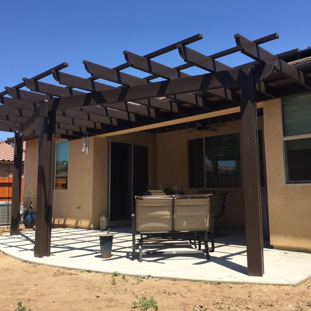 ProPatio by Weber Construction - Mike designed the pergola to my liking.  I didn't want a lot of lattice - he built it just like I asked! - General Contractors Near Me