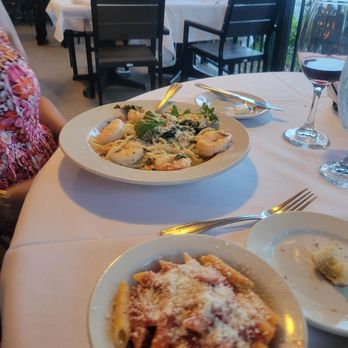 Villa Gallace - Custom made shrimp scampi - Italian Near Me - Indian Rocks Beach, Florida