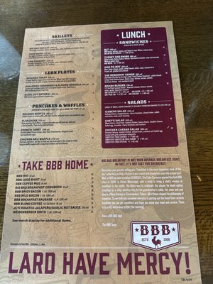 Menu photo 1 Big Bad Breakfast - Chattanooga Chattanooga, TN