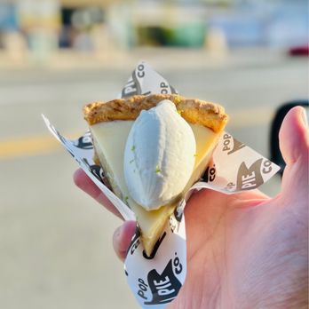 Pop Pie - Key Lime Pie Slice - Bakeries Near Me - San Diego, California Pop Pie - Key Lime Pie Slice - Bakeries Near Me - San Diego, California