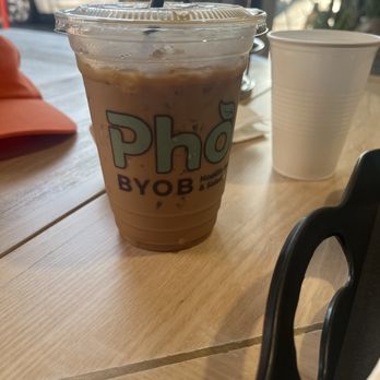 Pho byob Ktown - delicious super strong Vietnamese milk coffee - Vietnamese Near Me - Los Angeles, California Pho byob Ktown - delicious super strong Vietnamese milk coffee - Vietnamese Near Me - Los Angeles, California