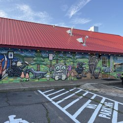 Ponderosa Public House - Outside Henry mural