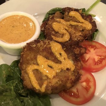 Oliveto Italian Bistro - Crab Cake. A lot of seafood. It tastes so yummy. - Italian Near Me - Tulsa, Oklahoma Oliveto Italian Bistro - Crab Cake. A lot of seafood. It tastes so yummy. - Italian Near Me - Tulsa, Oklahoma