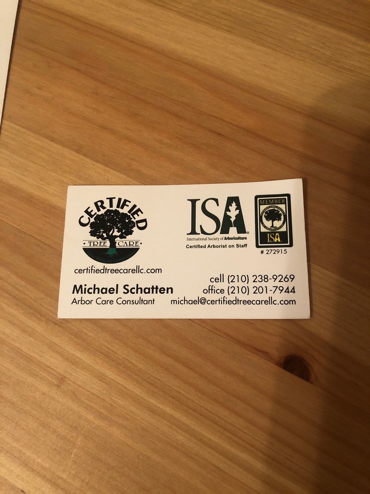 Certified Tree Care - tree service in San Antonio, TX