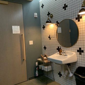 Brenner Pass - Men's restroom - Modern European Near Me - Richmond, Virginia Brenner Pass - Men's restroom - Modern European Near Me - Richmond, Virginia
